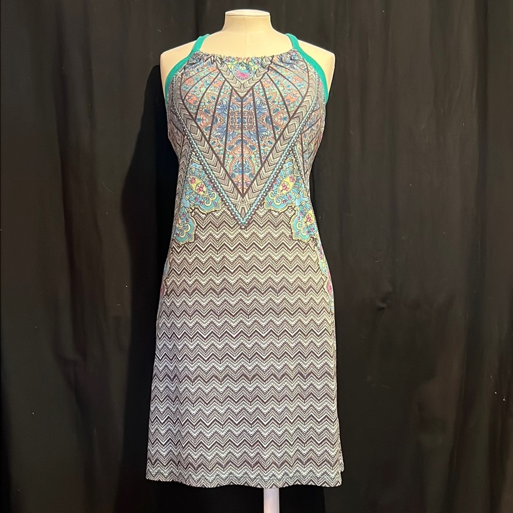 Summer ☀️Prana Multicolor Patterned Dress